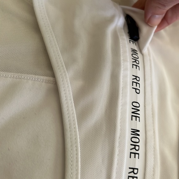 Zyia Active All Star Bra "One More Rep'" Sports Bra White Size medium * no pads - Picture 2 of 16